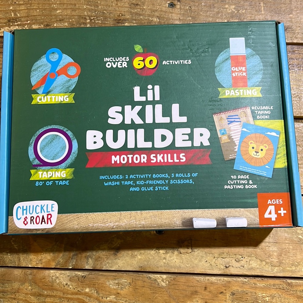 Lil skill builder.  Motor skills.  New